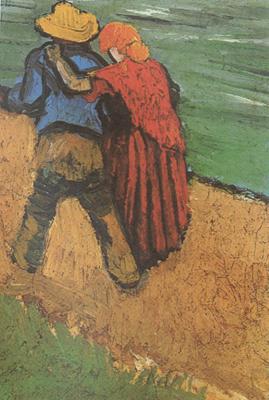 Vincent Van Gogh Two Lovers (nn04) Germany oil painting art